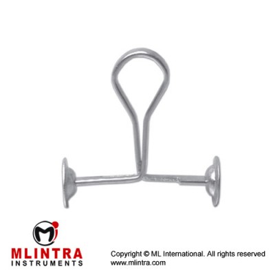 Mohr Pinchcocks Stainless Steel, Width 60 mm